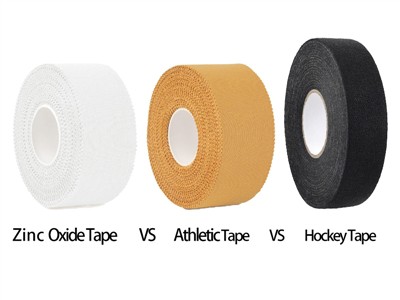 Cinko oksido juosta vs atletinė juosta vs ledo ritulio juosta: ką sportininkai tikrai turi žinoti
