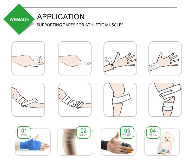 how to use cohesive bandage how to use cohesive bandage